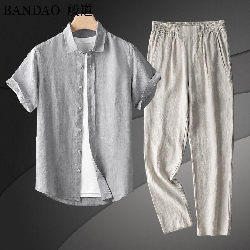 Short Linen Drawstring - صيف جديد موضة الاتجاه مريحة تنفس