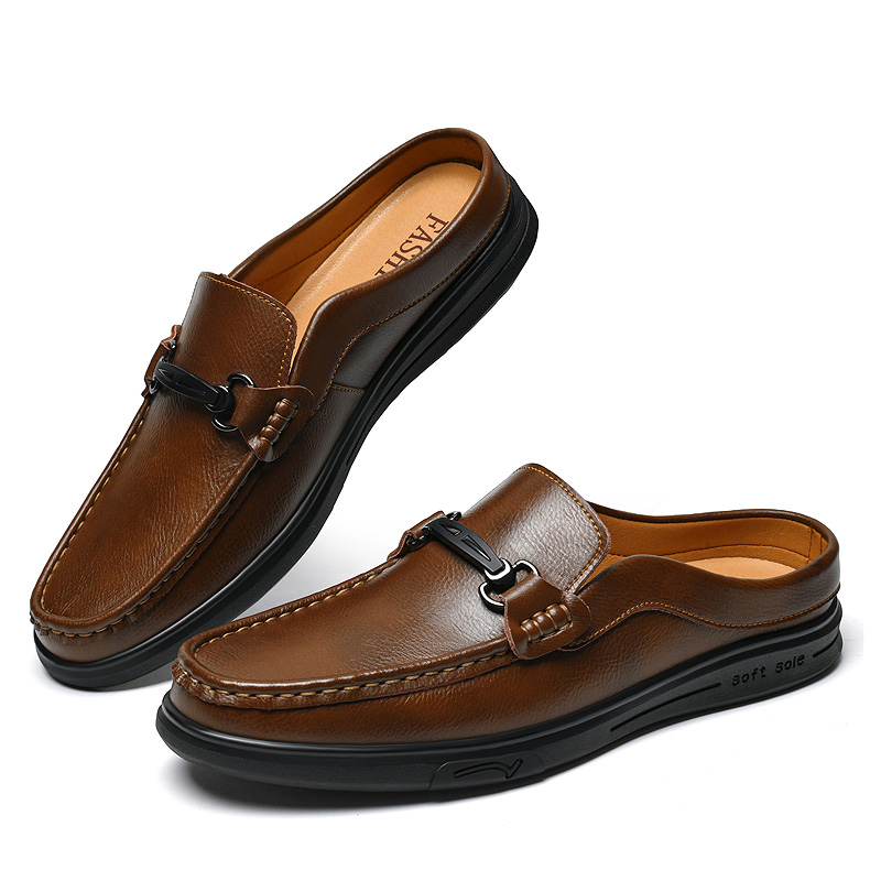 أحذية رجالية كبيرة الحجم 49 50 - مراجعة Flip Flop Leather Men وسعره