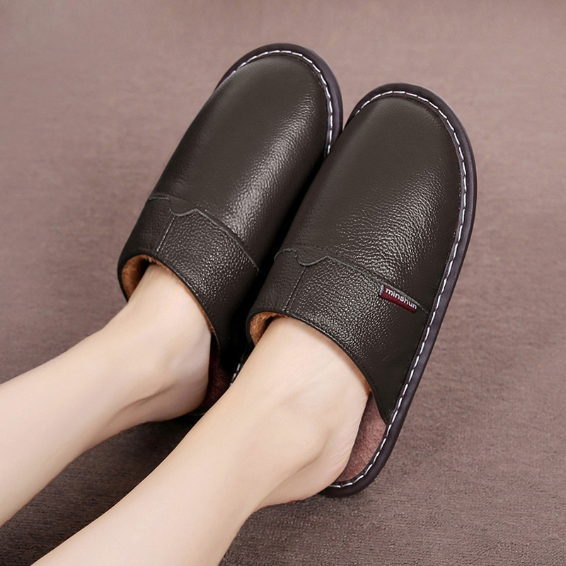 العلامة التجارية المنزل شبشب ج - مراجعة Flip Flop Leather Men وسعره