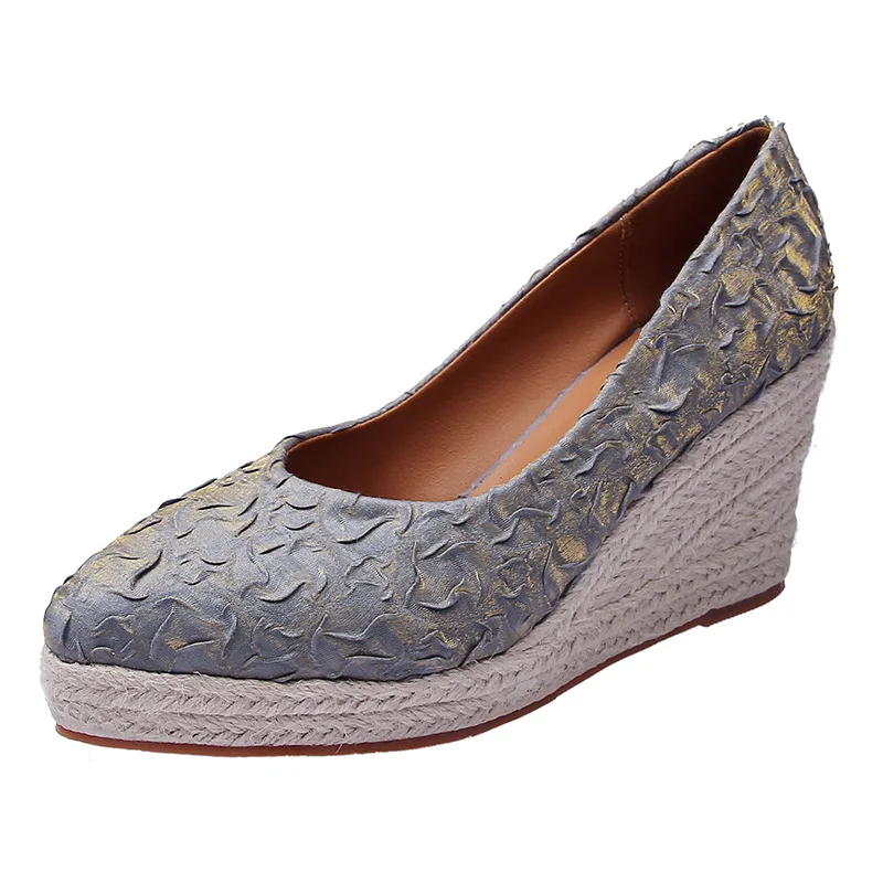 أحذية إسبادريل نسائية بكعب عال - مراجعة Espadrille Slip On وسعره