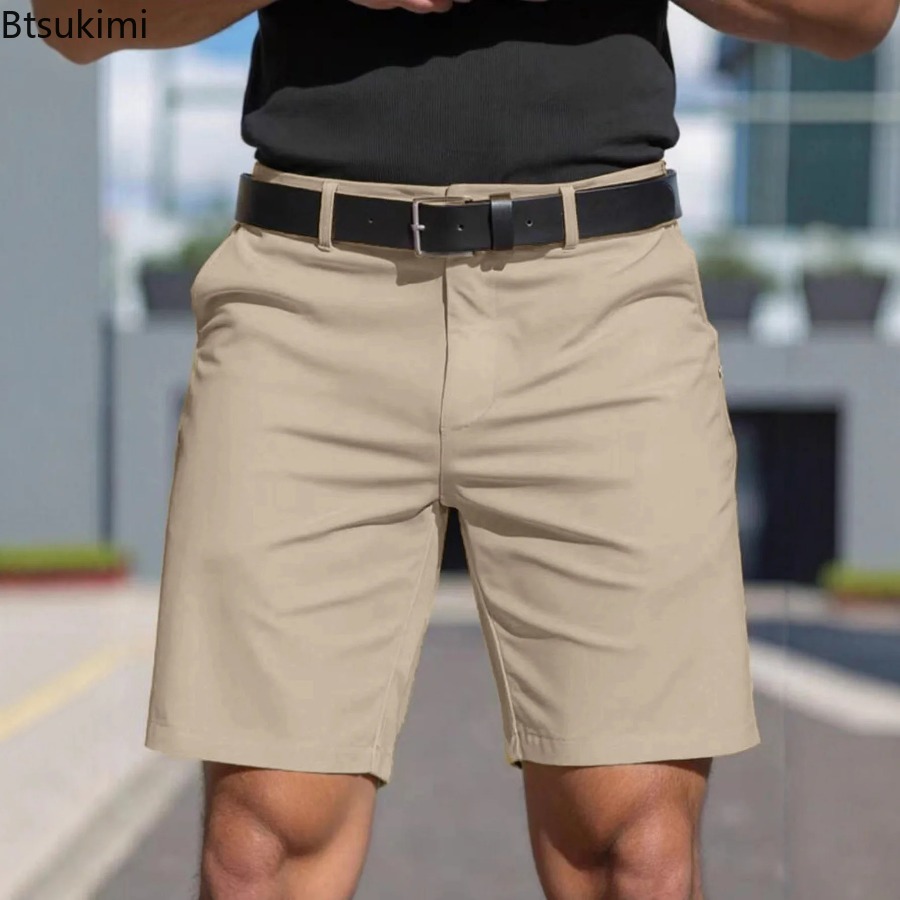 شورتات رجالية صيفية جديدة بقصة - مراجعة Shorts Chino Slim وسعره