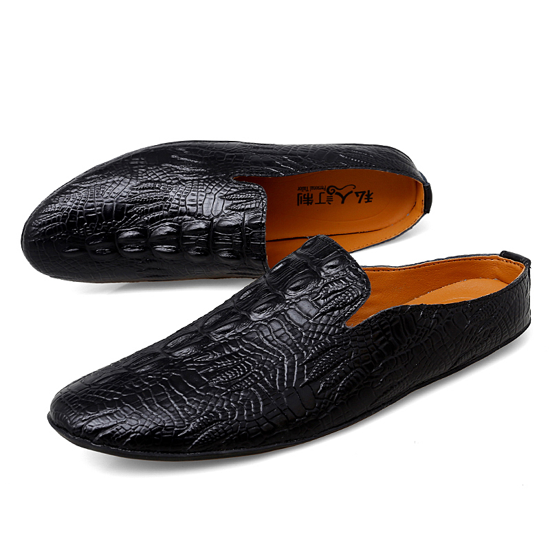 حذاء رجالي عصري بنصف جلد بدون  - مراجعة Flip Flop Leather Men وسعره