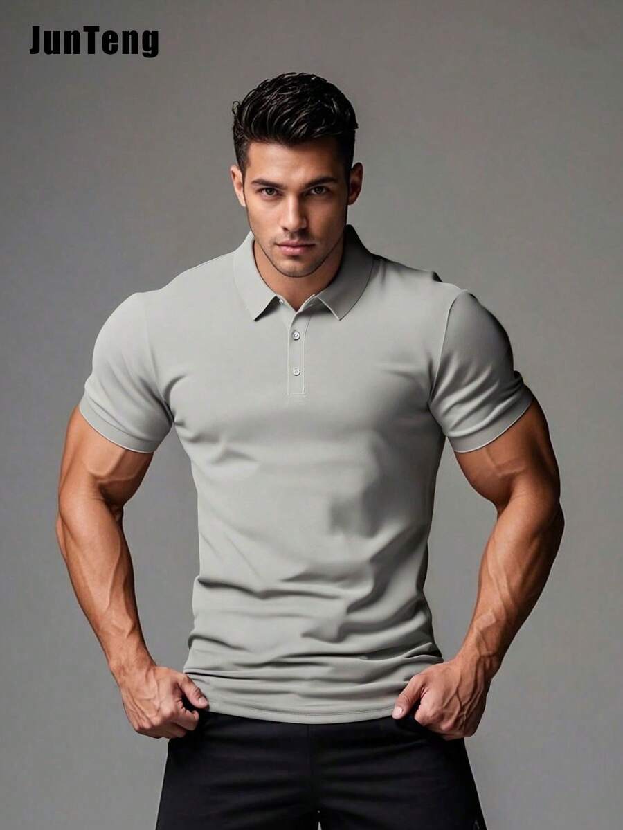قميص بولو رجالي عادي قابل للتن - مراجعة Polo Shirt Pique وسعره