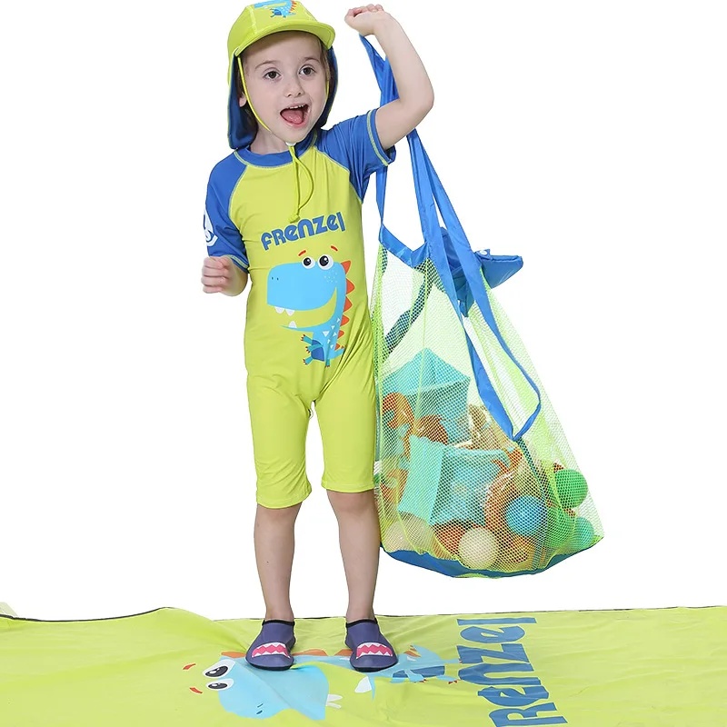 حقيبة شبكية محمولة للأطفال لتخ - مراجعة Beach Towel Large وسعره