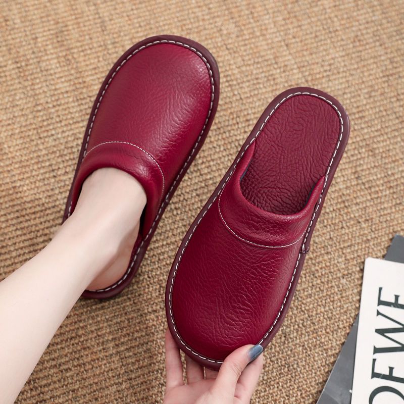 شباشب جلدية منزلية للرجال والن - مراجعة Flip Flop Leather Men وسعره