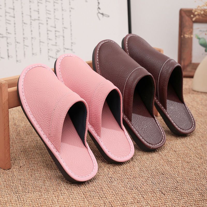 شباشب جلدية منزلية للرجال والن - مراجعة Flip Flop Leather Men وسعره